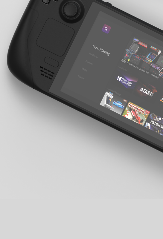 Polymega, brand website product image