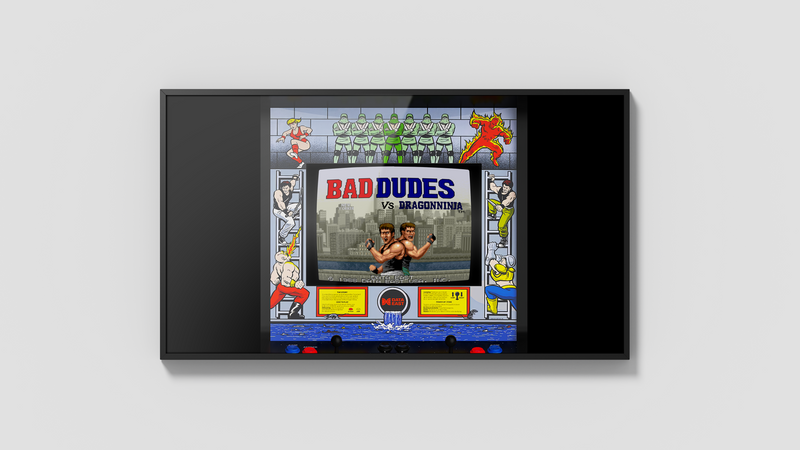 Gameplay of the Bad Dudes Arcade Game