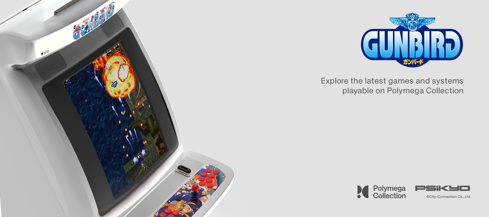 Polymega, brand website product image